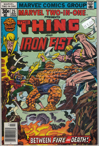 Marvel Two in One Issue # 25 Marvel Comics  $8.00