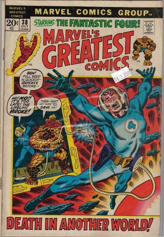 Marvel's Greatest Comics Issue # 38 Marvel Comics $3.00