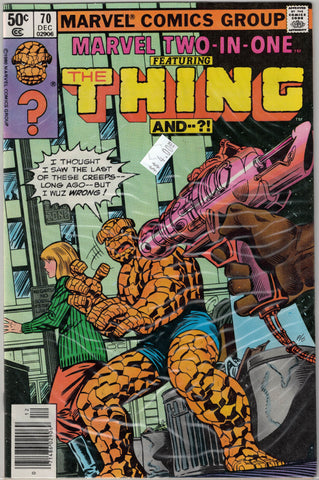 Marvel Two in One Issue # 70 Marvel Comics  $4.00