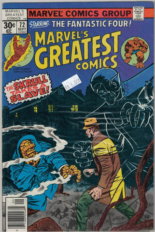 Marvel's Greatest Comics Issue # 72 Marvel Comics $6.00