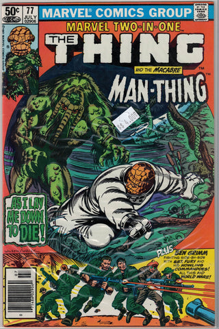 Marvel Two in One Issue # 77 Marvel Comics  $4.00