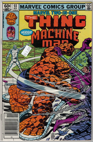 Marvel Two in One Issue # 93 Marvel Comics  $4.00