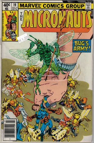 Micronauts Issue # 19 Marvel Comics $4.00