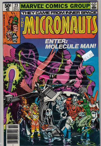 Micronauts Issue # 23 Marvel Comics $4.00