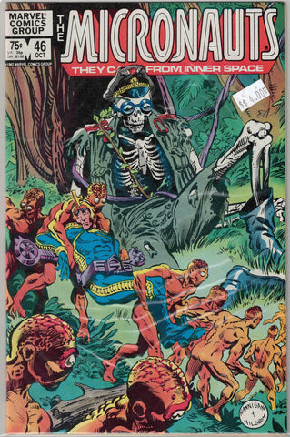 Micronauts Issue # 46 Marvel Comics $4.00