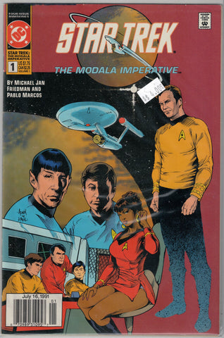 Star Trek The Modala Imperative Issue # 1 DC Comics $4.00