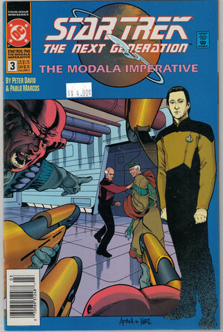 Star Trek TNG The Modala Imperative Issue # 3 DC Comics $4.00