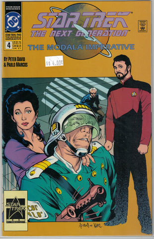 Star Trek TNG The Modala Imperative Issue # 4 DC Comics $4.00