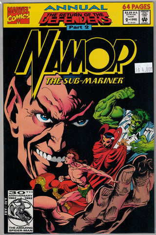 Namor Marvel Comics $4.00 Annual Issue 2