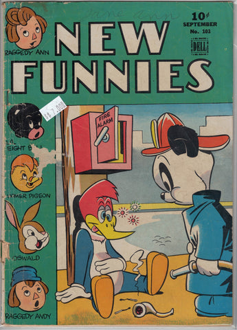 New Funnies Issue # 103 (Sep 1945) Dell Comics $7.00