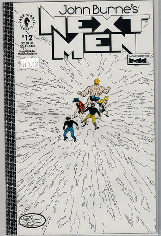 John Byrne's Next Men Issue #12 Dark Horse Comics $3.00