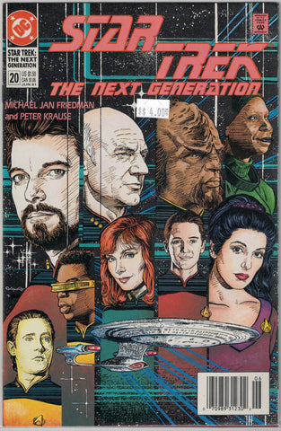 Star Trek The Next Generation Issue # 20 DC Comics $4.00