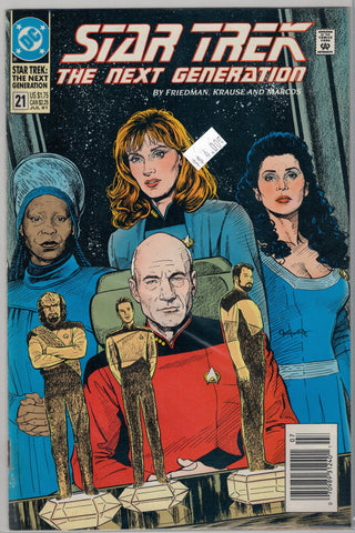 Star Trek The Next Generation Issue # 21 DC Comics $4.00