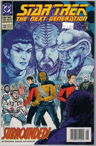 Star Trek The Next Generation Issue # 22 DC Comics $4.00