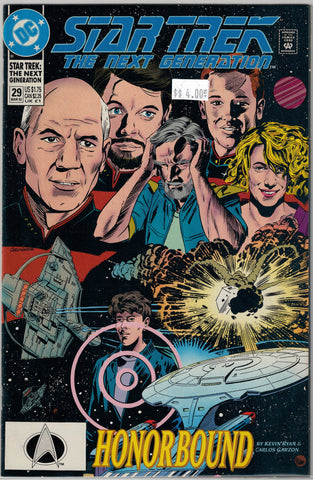 Star Trek The Next Generation Issue # 29 DC Comics $4.00