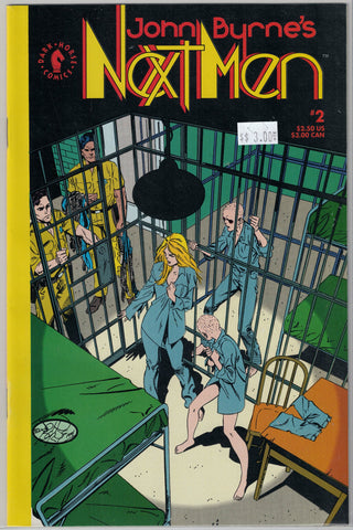 John Byrne's Next Men Issue # 2 Dark Horse Comics $3.00