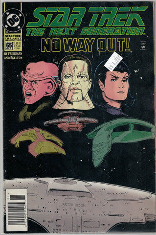 Star Trek The Next Generation Issue # 65 DC Comics $4.00