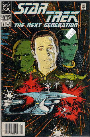 Star Trek The Next Generation Issue #  7 DC Comics $5.00