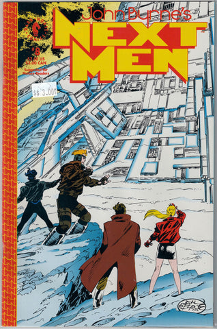 John Byrne's Next Men Issue # 8 Dark Horse Comics $3.00
