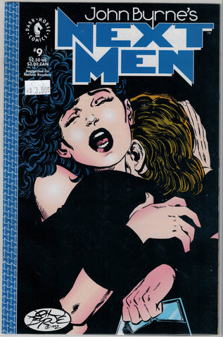 John Byrne's Next Men Issue # 9 Dark Horse Comics $3.00