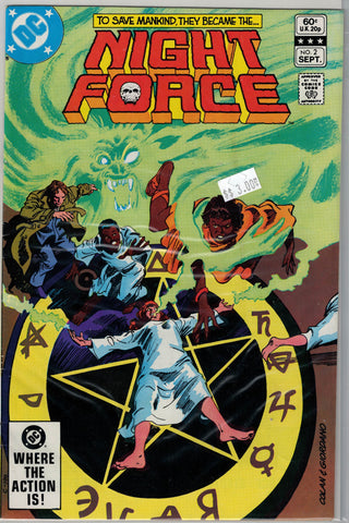 Night Force Issue #  2 DC Comics $3.00
