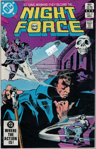 Night Force Issue #  5 DC Comics $3.00