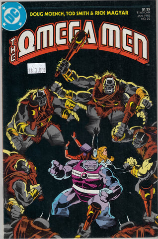 Omega Men Issue # 22 DC Comics $3.00