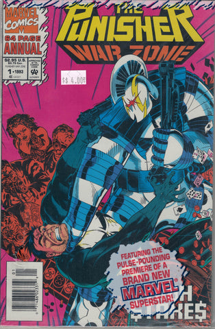 Punisher War Zone Issue # Annual 1 Marvel Comics $4.00