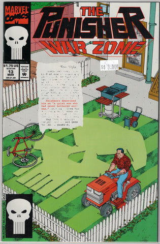 Punisher War Zone Issue # 13 Marvel Comics $3.00
