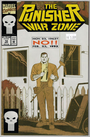 Punisher War Zone Issue # 14 Marvel Comics $3.00