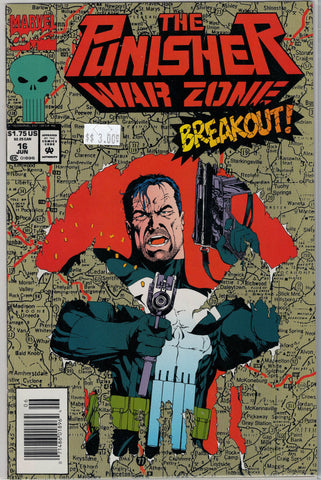 Punisher War Zone Issue # 16 Marvel Comics $3.00