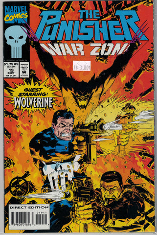 Punisher War Zone Issue # 19 Marvel Comics $3.00