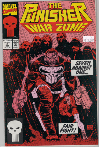 Punisher War Zone Issue #  8 Marvel Comics $3.00