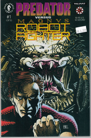 Predator vs. Magnus Robot Fighter Issue # 1 Dark Horse/Valiant $4.00