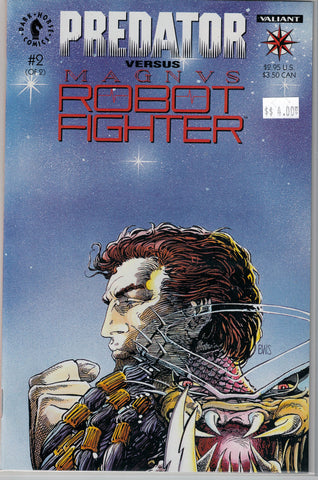 Predator vs. Magnus Robot Fighter Issue # 2 Dark Horse/Valiant $4.00