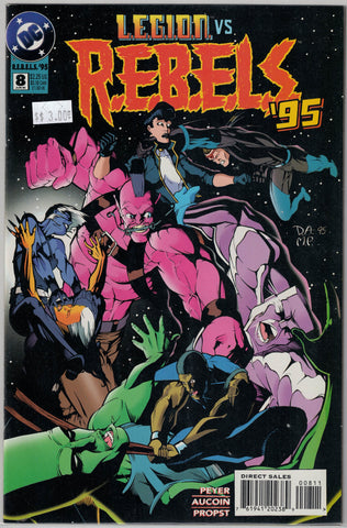 Rebels 95 Issue #  8 DC Comics $3.00