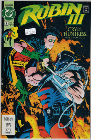 Robin series III Cry of the Huntress Issue #  2 DC Comics $3.00