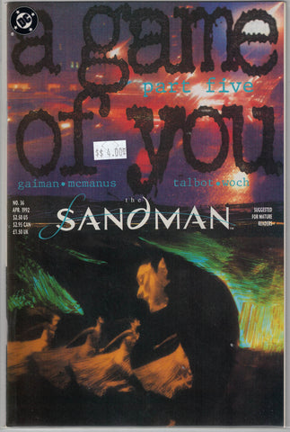 Sandman Issue # 36 DC Comics $4.00