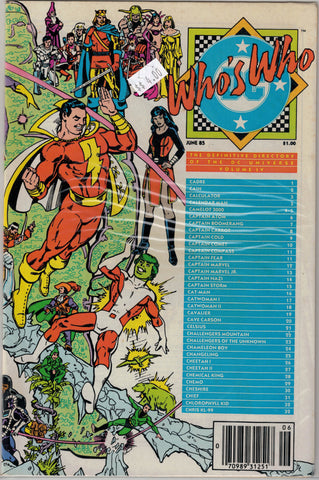 Who's Who: Directory of the DC Universe Comics Issue #   4 DC Comics $4.00