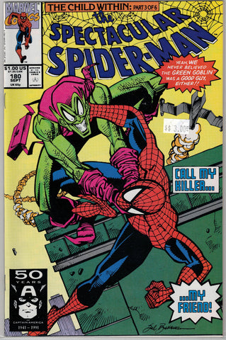 Spectacular Spider-Man Issue # 180 Marvel Comics $3.00