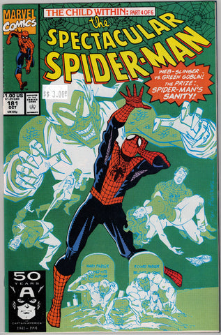 Spectacular Spider-Man Issue # 181 Marvel Comics $3.00