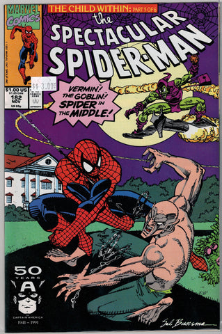 Spectacular Spider-Man Issue # 182 Marvel Comics $3.00