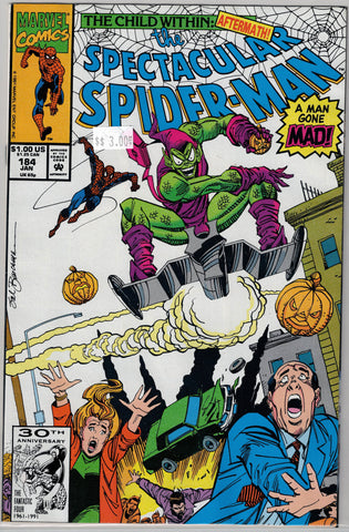 Spectacular Spider-Man Issue # 184 Marvel Comics $3.00
