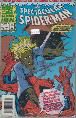 Spectacular Spider-Man Issue # Annual 13 Marvel Comics $4.00