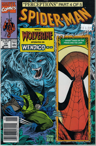 Spider-Man Issue # 11 Marvel Comics $4.00