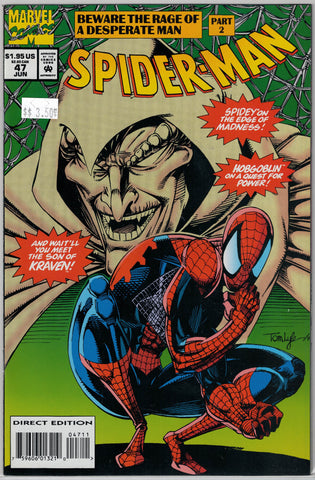 Spider-Man Issue # 47 Marvel Comics $3.50