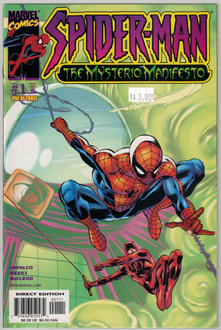 Spider-Man The Mysterio Manifesto Issue #  1 Marvel Comics $3.00