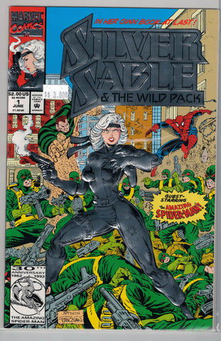 Silver Sable & the Wild Pack Issue # 1 Comics $3.00