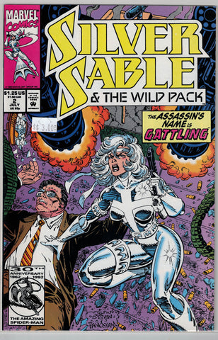 Silver Sable & the Wild Pack Issue # 2 Comics $3.00