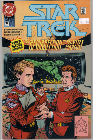 Star Trek series 2 Issue #  34 DC Comics $3.00
